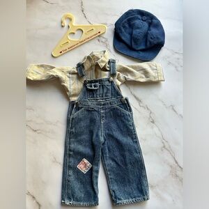 2011 American Girl Kit’s Hobo Overall Doll Outfit
